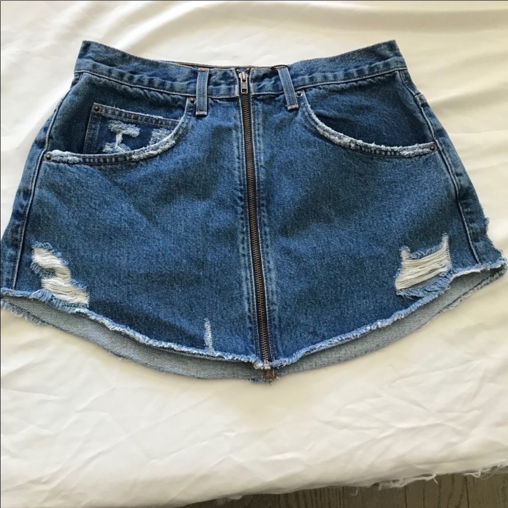 carmar denim skirt